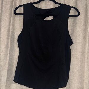 Black Sleeveless Women's Top